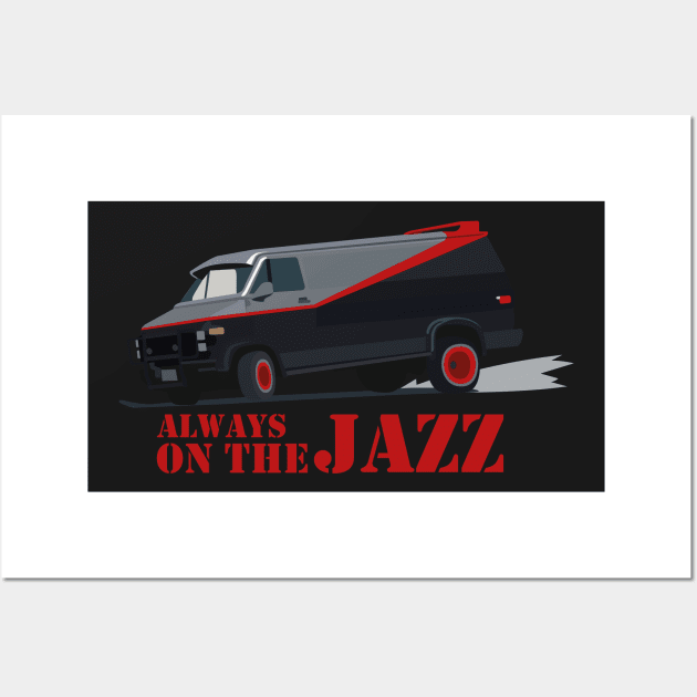 On the Jazz Wall Art by Mansemat